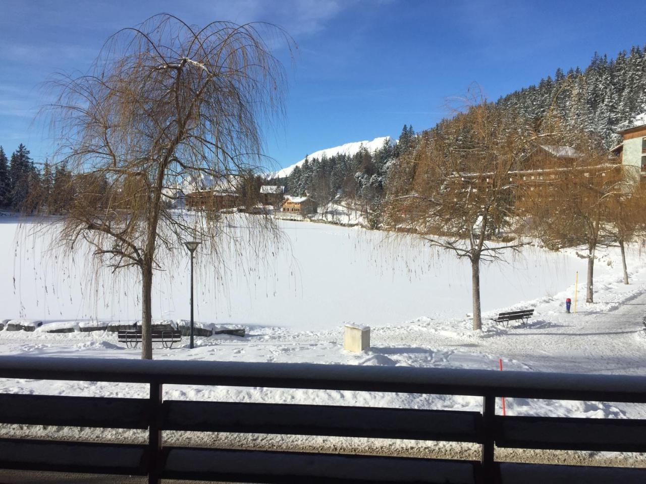 Plein Centre, Ski A Pied, Vue, Calme 크란스몬타나 외부 사진